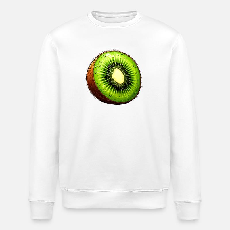 Kiwi - Stanley/Stella Unisex Bio-Sweatshirt ROLLER - Weiß