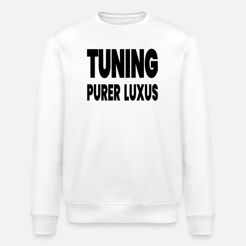 tuning - Stanley/Stella ROLLER Unisex Organic Sweatshirt - white