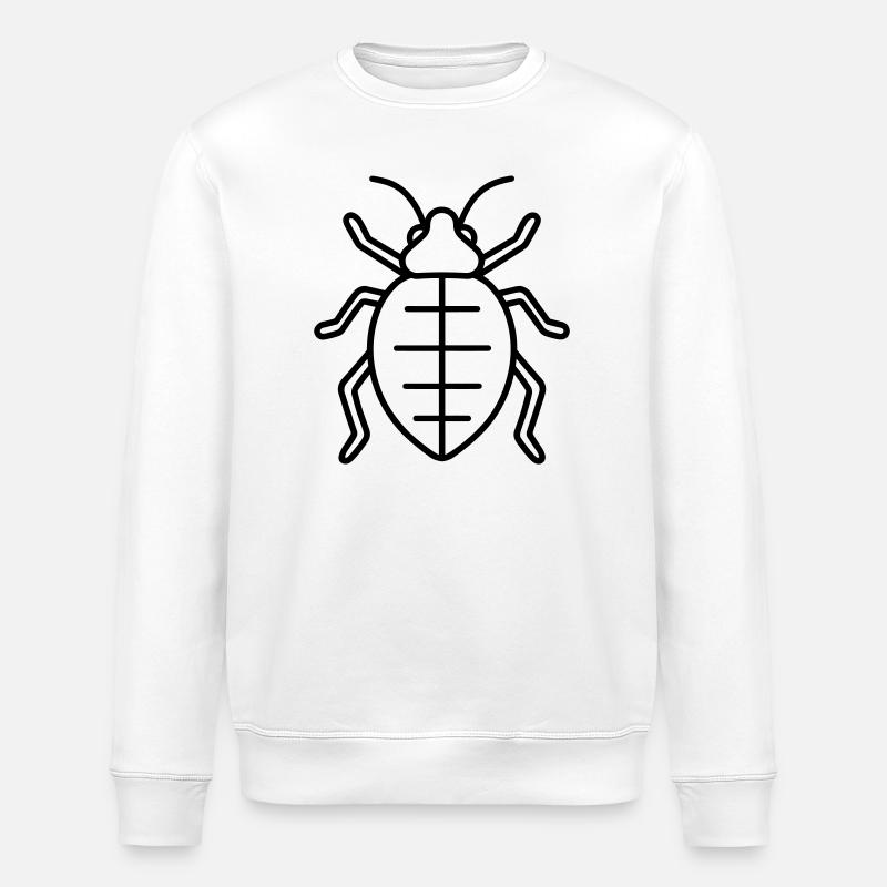 Aphid - Stanley/Stella ROLLER Unisex Organic Sweatshirt - white