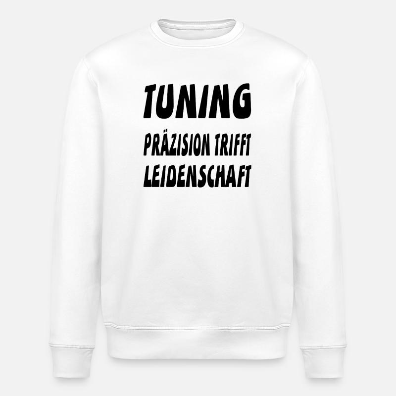 tuning - Stanley/Stella ROLLER Unisex Organic Sweatshirt - white