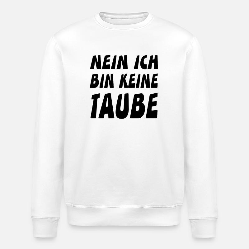 Tauben - Stanley/Stella Unisex Bio-Sweatshirt ROLLER - Weiß