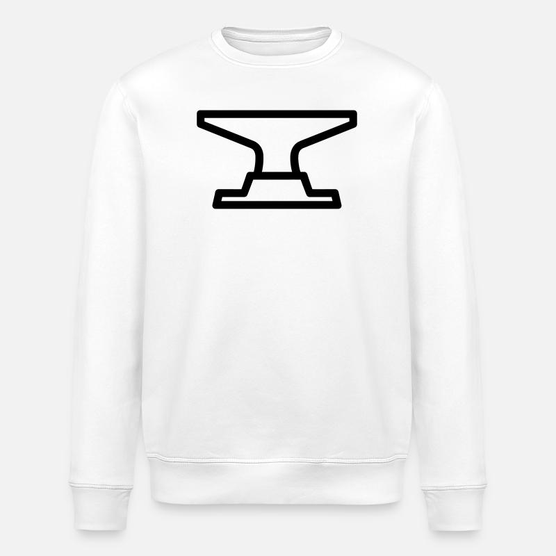 Amboss - Stanley/Stella Unisex Bio-Sweatshirt ROLLER - Weiß