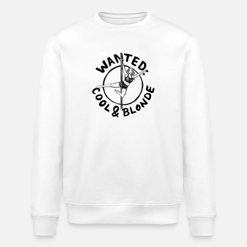 JGA: Cheers! Pole Dance – Illustration - Stanley/Stella Unisex Bio-Sweatshirt ROLLER - Weiß