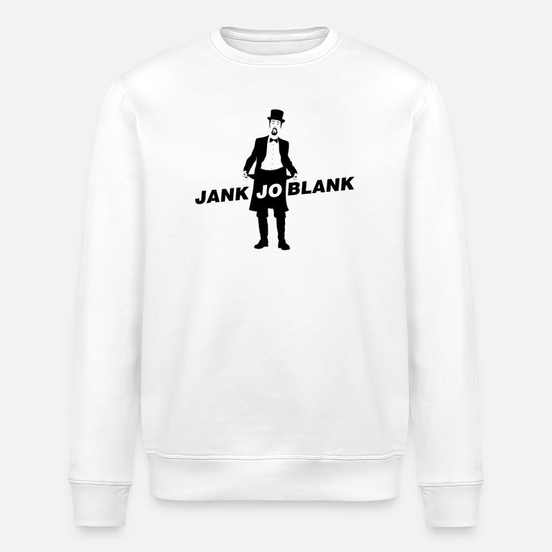JANK JO BLANK - Sweat bio ROLLER Stanley/Stella Unisexe - blanc