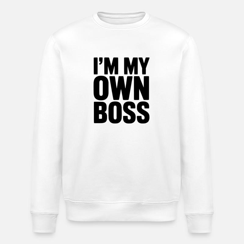 Ich bin mein Eigener - Stanley/Stella Unisex Bio-Sweatshirt ROLLER - Weiß