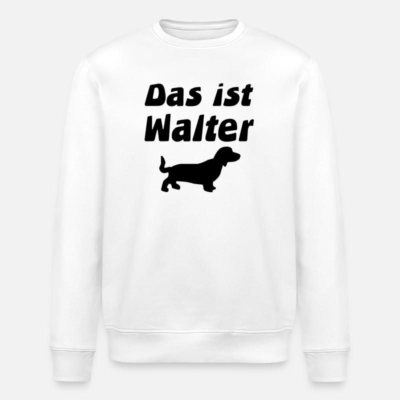 Dackel - Stanley/Stella Unisex Bio-Sweatshirt ROLLER - Weiß
