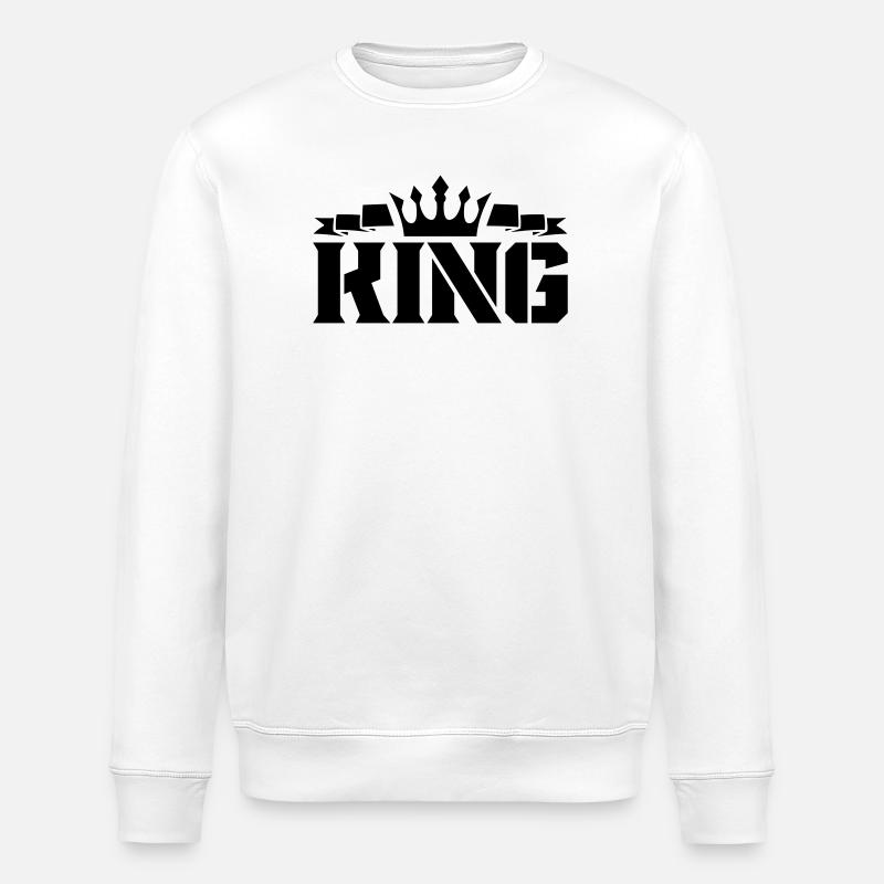 king_1 - Sweat bio ROLLER Stanley/Stella Unisexe - blanc