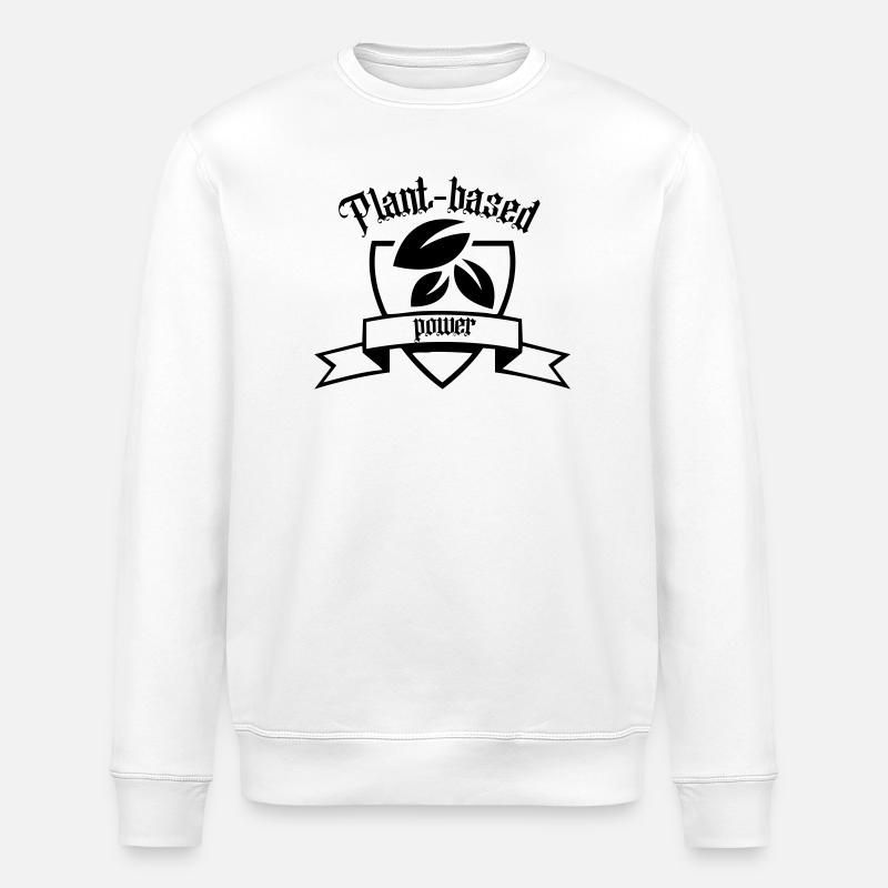 Plant-based power - Stanley/Stella Unisex Bio-Sweatshirt ROLLER - Weiß
