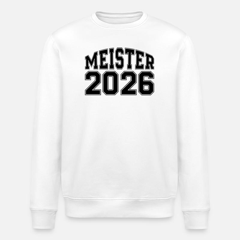 meister_2026 - Sweat bio ROLLER Stanley/Stella Unisexe - blanc