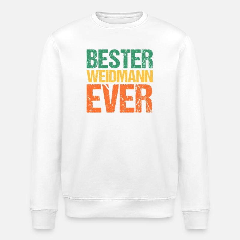 Chasse Chasse Chasseurs Chasseurs - Sweat bio ROLLER Stanley/Stella Unisexe - blanc