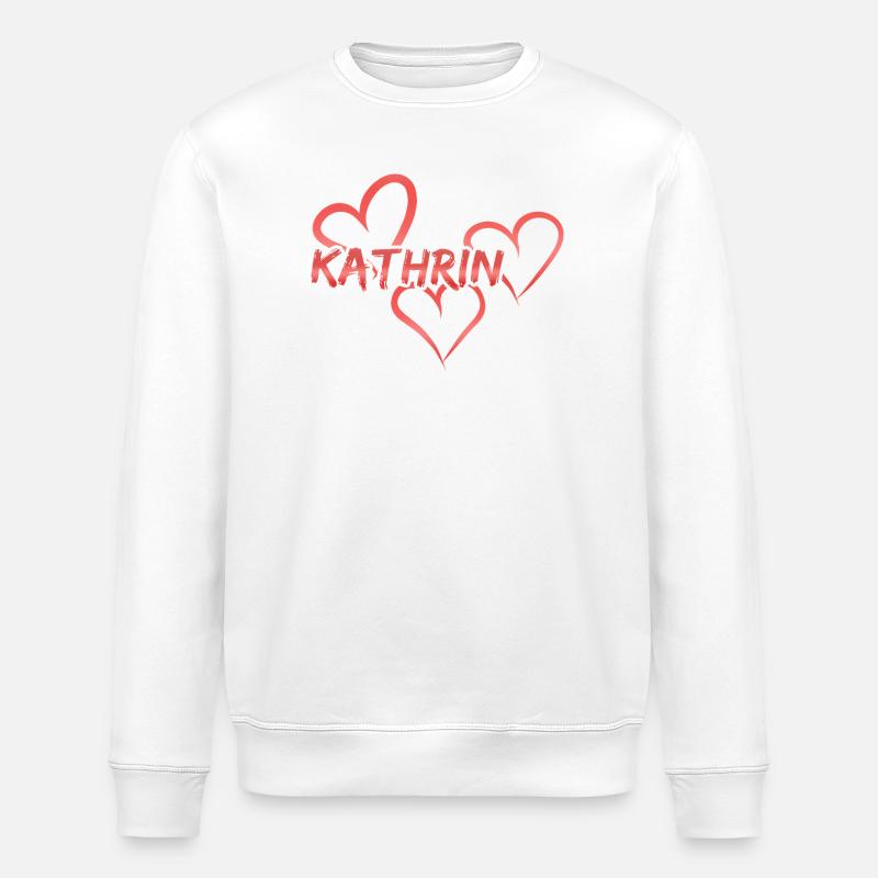 Kathrin comme prénom - Sweat bio ROLLER Stanley/Stella Unisexe - blanc