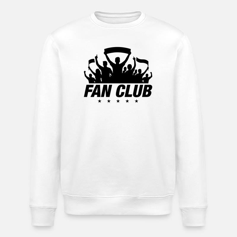 Fan Club Silhouette - Sweat bio ROLLER Stanley/Stella Unisexe - blanc
