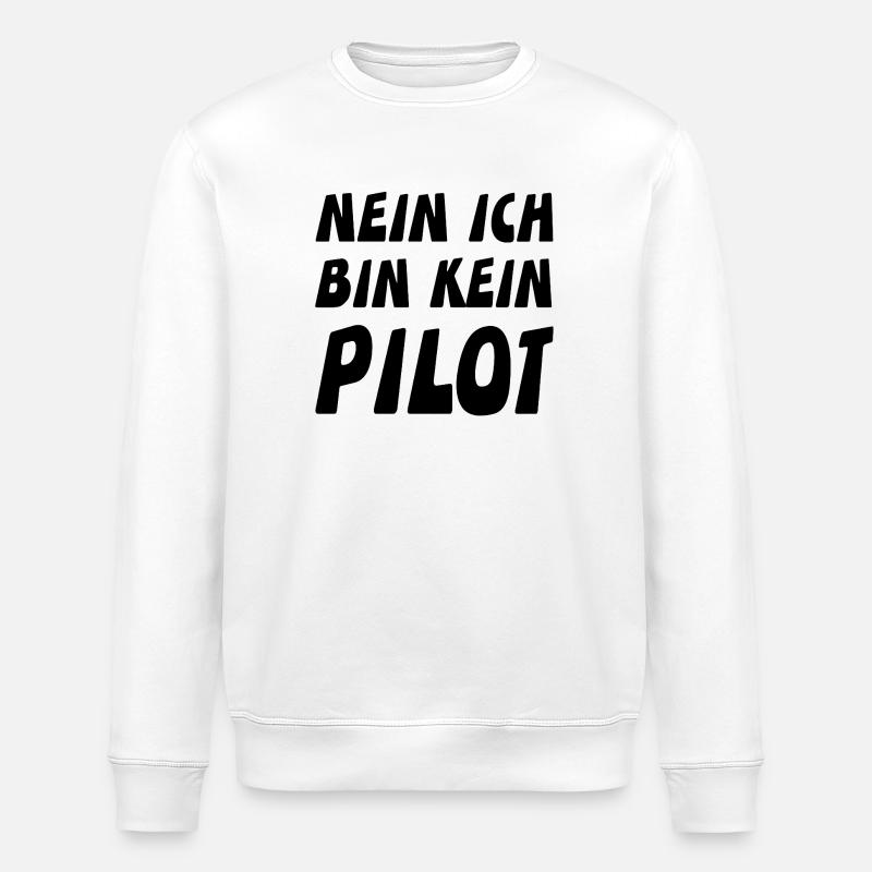 Pilot - Stanley/Stella Unisex Bio-Sweatshirt ROLLER - Weiß