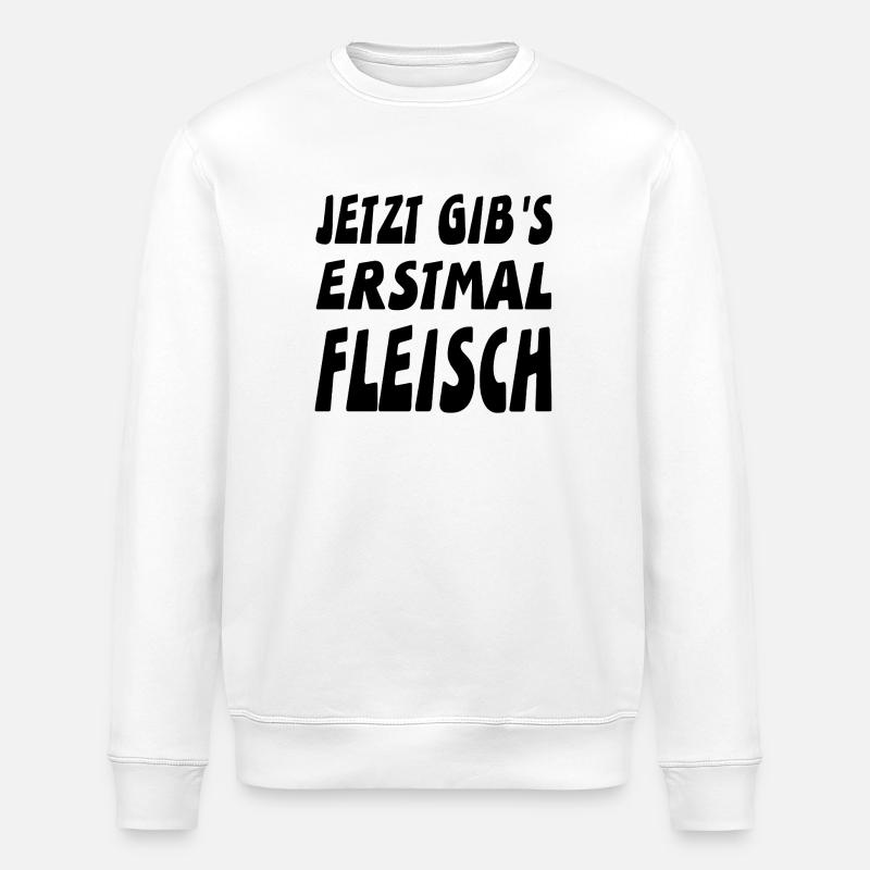 Fleisch - Stanley/Stella Unisex Bio-Sweatshirt ROLLER - Weiß