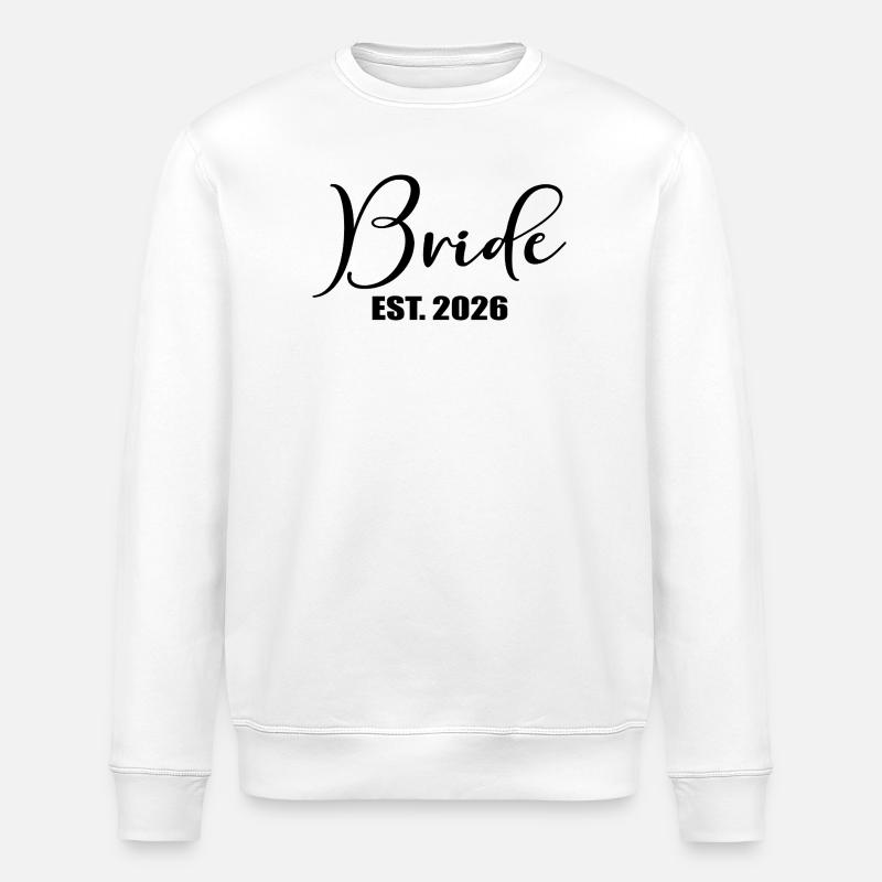 Mariée du minimalisme 2026 - Sweat bio ROLLER Stanley/Stella Unisexe - blanc