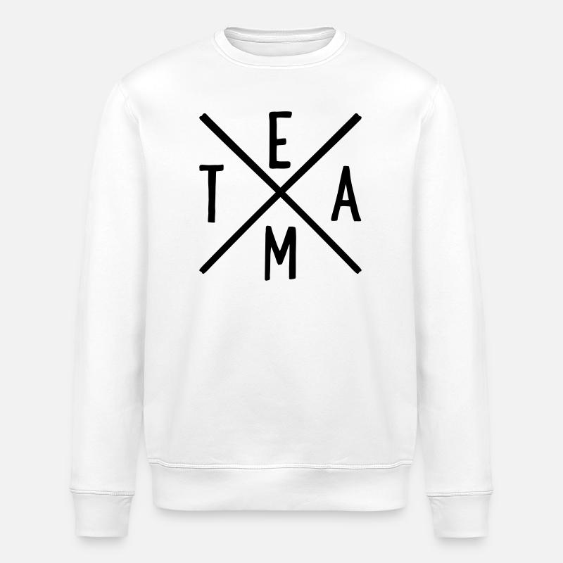 Team - Stanley/Stella ROLLER Unisex Organic Sweatshirt - white