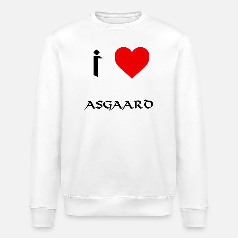 J’adore Asgaard - Sweat bio ROLLER Stanley/Stella Unisexe - blanc