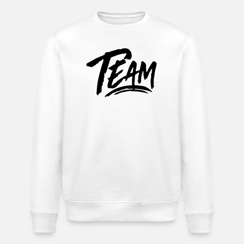 Team - Stanley/Stella ROLLER Unisex Organic Sweatshirt - white