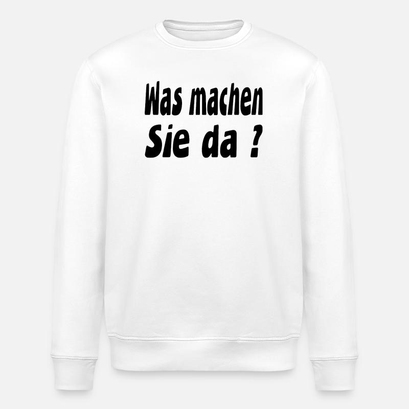 Travail - Sweat bio ROLLER Stanley/Stella Unisexe - blanc