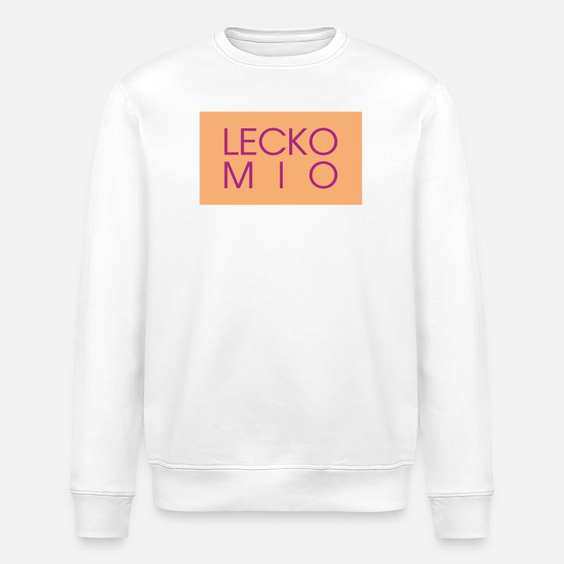 Lecko Mio  - Stanley/Stella Unisex Bio-Sweatshirt ROLLER - Weiß