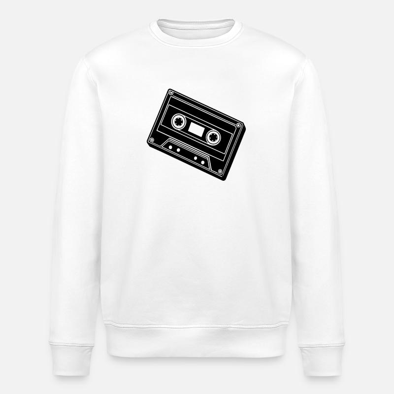 Kassettenband - Stanley/Stella Unisex Bio-Sweatshirt ROLLER - Weiß