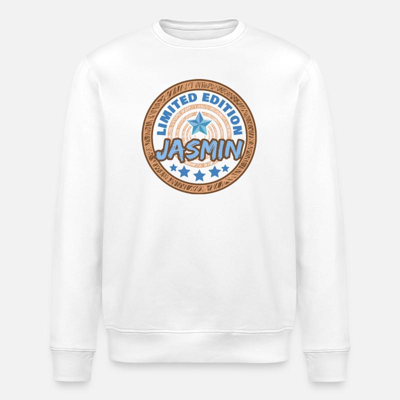 Dire Jasmin - Sweat bio ROLLER Stanley/Stella Unisexe - blanc