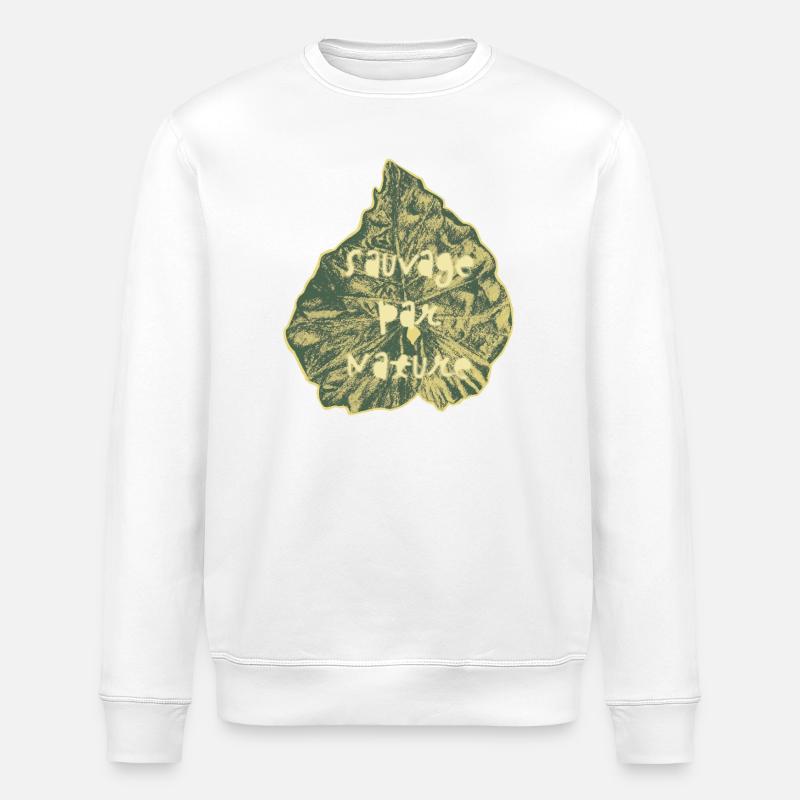 Wild von Natur aus - Stanley/Stella Unisex Bio-Sweatshirt ROLLER - Weiß