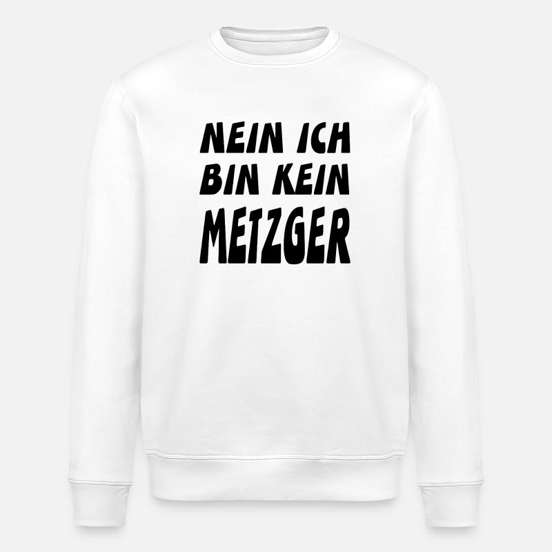 Metzger - Stanley/Stella Unisex Bio-Sweatshirt ROLLER - Weiß