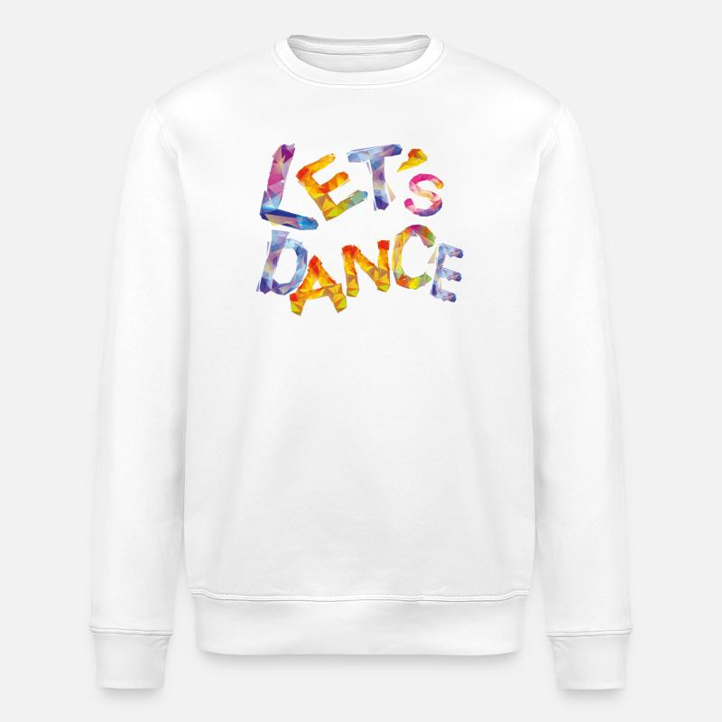 Lettres dansantes - Sweat bio ROLLER Stanley/Stella Unisexe - blanc