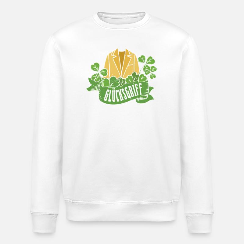Gebrauchtwarenladen Glücksgriff Second Hand Shop - Stanley/Stella Unisex Bio-Sweatshirt ROLLER - Weiß