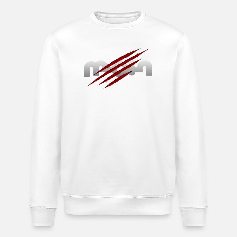 Moin - Stanley/Stella Unisex Bio-Sweatshirt ROLLER - Weiß