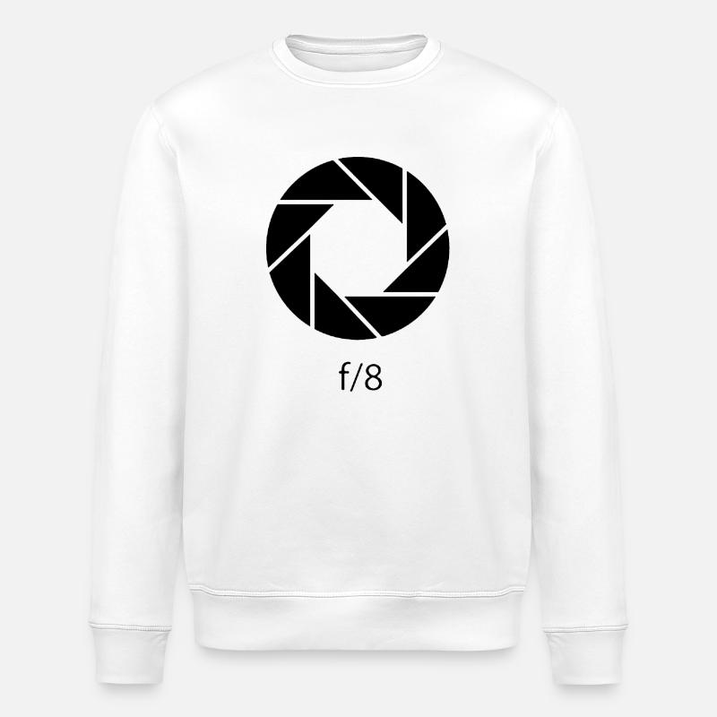 Apertur-f8 - Stanley/Stella Unisex Bio-Sweatshirt ROLLER - Weiß