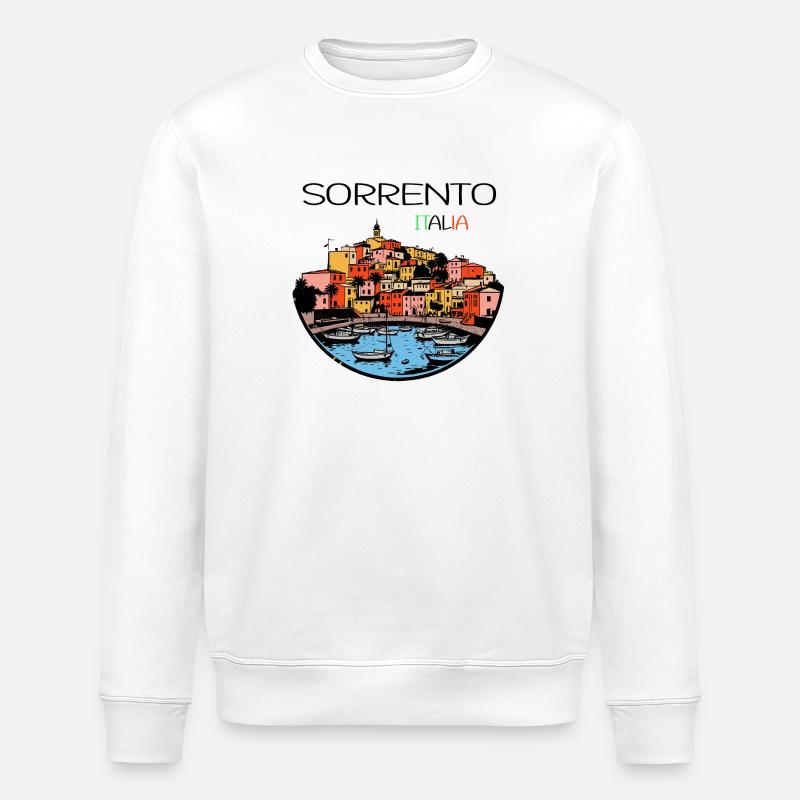 Sorrento Kampanien - Stanley/Stella Unisex Bio-Sweatshirt ROLLER - Weiß