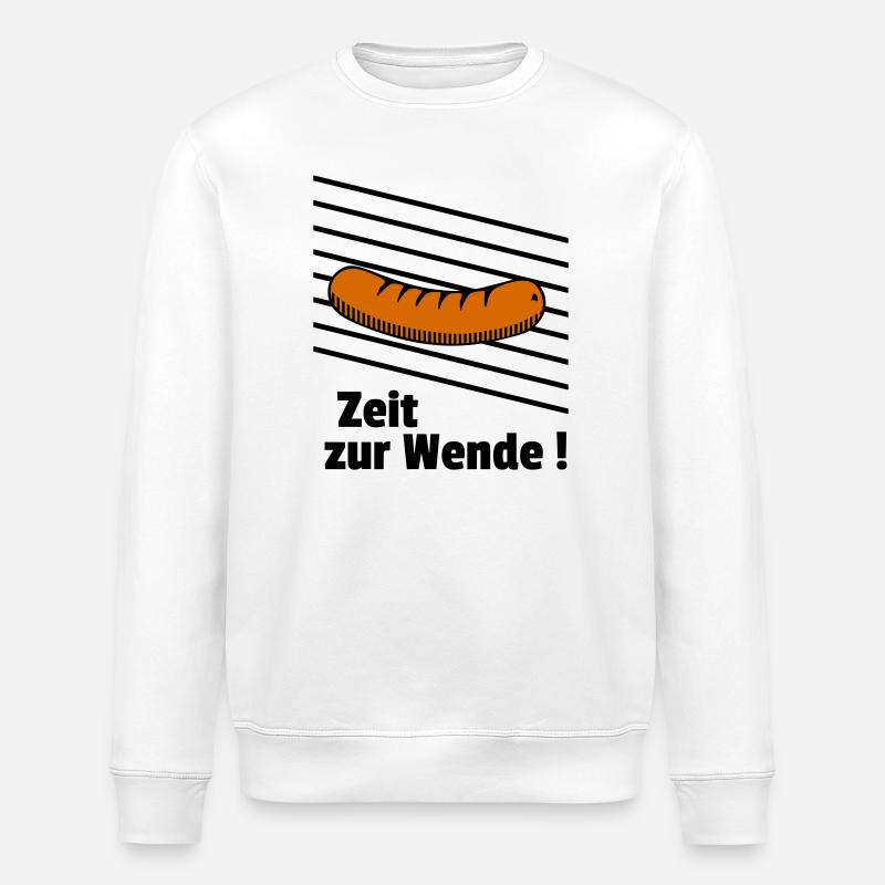 Wurst Wende - Stanley/Stella Unisex Bio-Sweatshirt ROLLER - Weiß