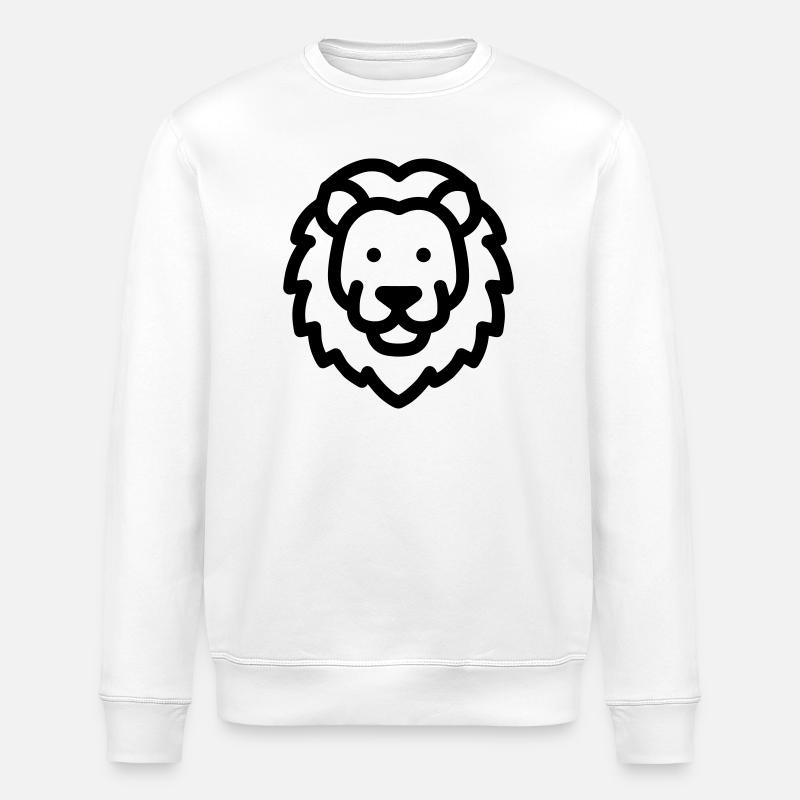 lion - Sweat bio ROLLER Stanley/Stella Unisexe - blanc