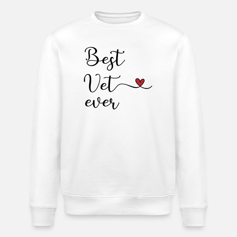 Vétérinaire - Sweat bio ROLLER Stanley/Stella Unisexe - blanc