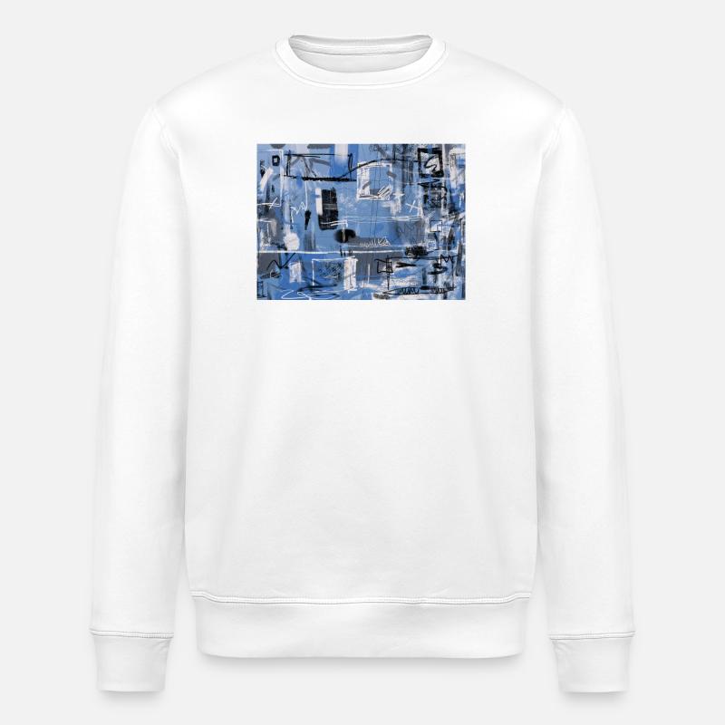 Urban Notation 2 - Sweat bio ROLLER Stanley/Stella Unisexe - blanc