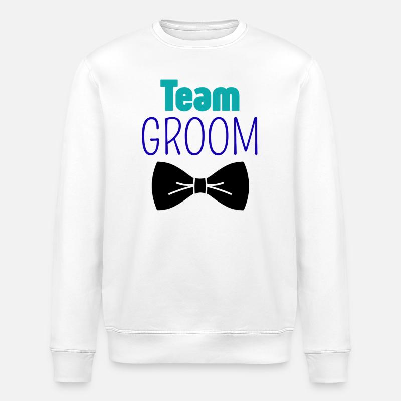 TeamGroom - Sweat bio ROLLER Stanley/Stella Unisexe - blanc