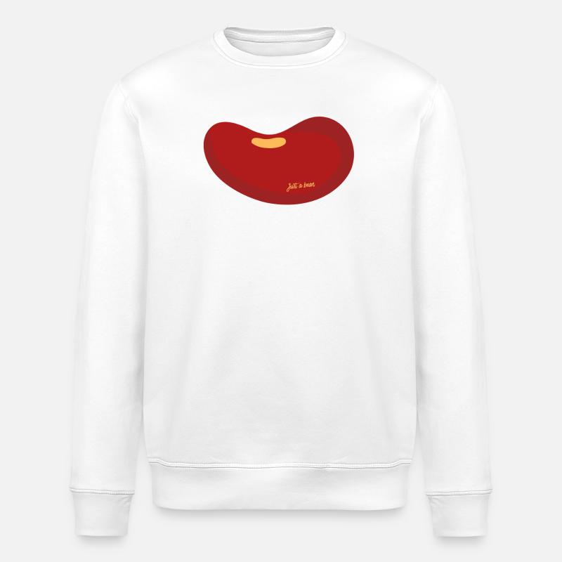 Just a Bean - Stanley/Stella ROLLER Unisex Organic Sweatshirt - white