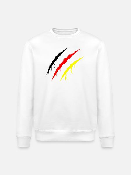 krallen_deutschland - Stanley/Stella ROLLER Unisex Organic Sweatshirt - white