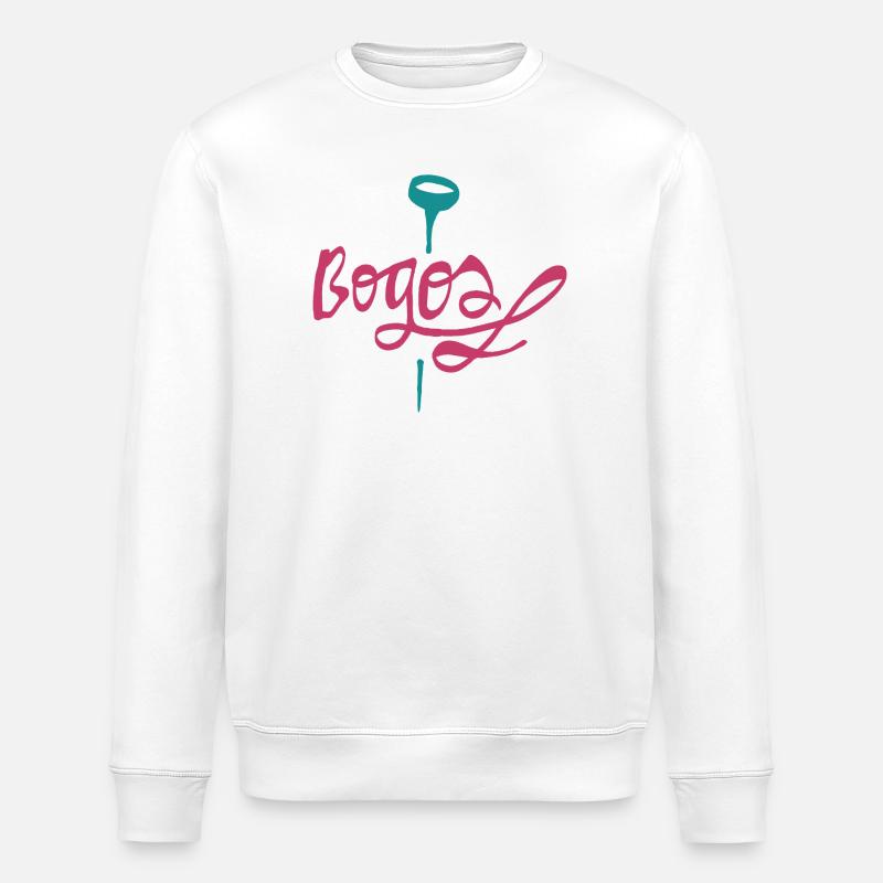 Bogos  - Stanley/Stella Unisex Bio-Sweatshirt ROLLER - Weiß