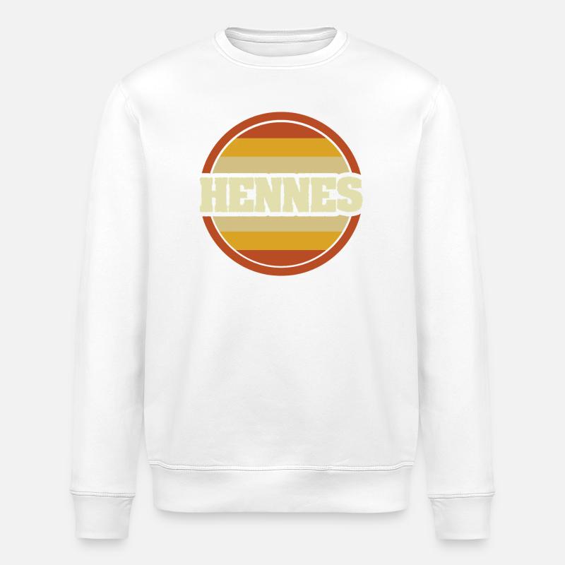 Legendaer Hennes - Stanley/Stella Unisex Bio-Sweatshirt ROLLER - Weiß