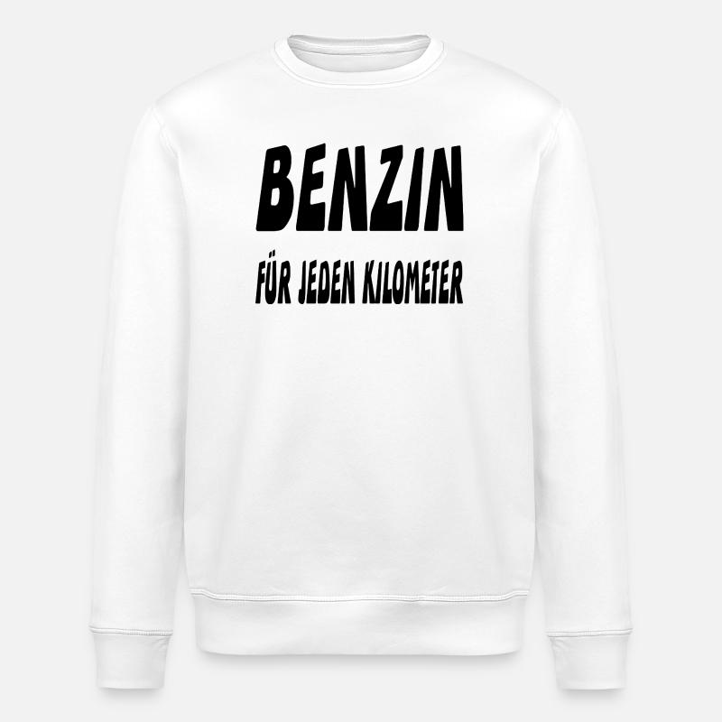 Benzin - Stanley/Stella Unisex Bio-Sweatshirt ROLLER - Weiß