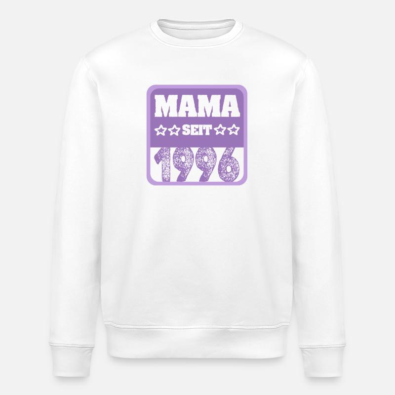Mutti 1996 - Sweat bio ROLLER Stanley/Stella Unisexe - blanc