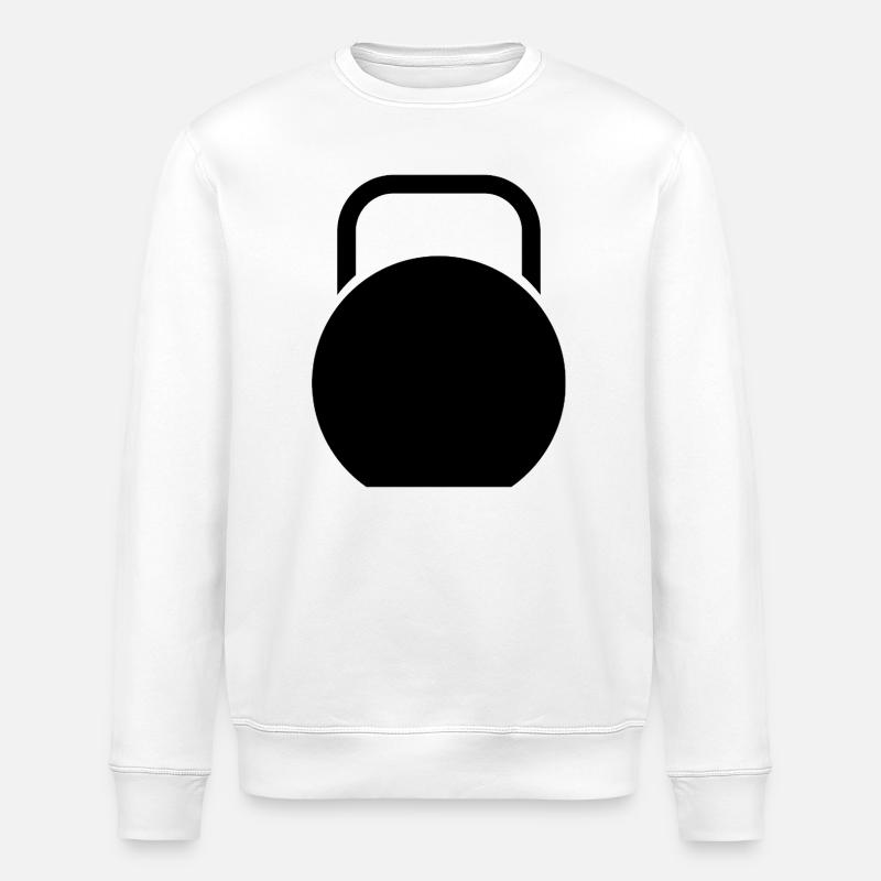 Kesselglocke - Stanley/Stella Unisex Bio-Sweatshirt ROLLER - Weiß