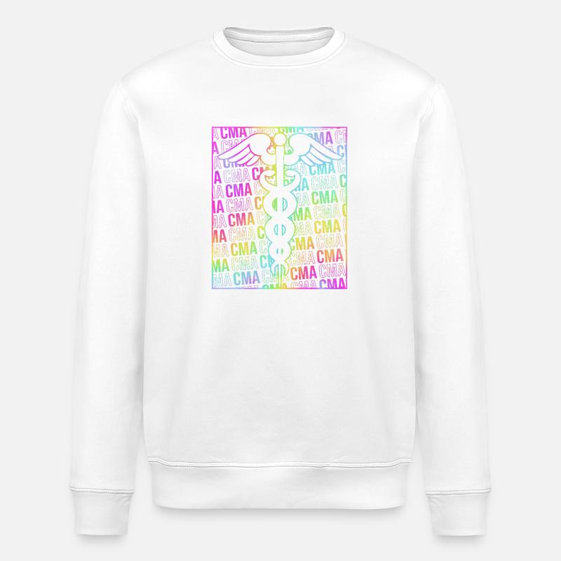 Arzthelferin MFA - Stanley/Stella Unisex Bio-Sweatshirt ROLLER - Weiß