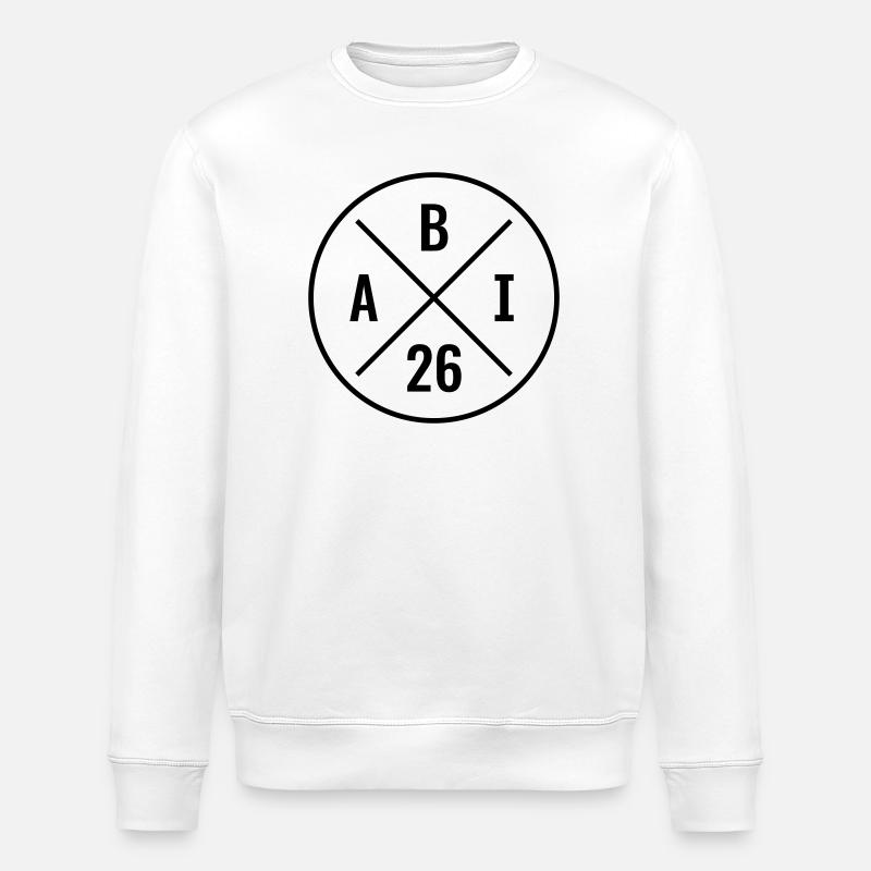 Abi 2026 - Stanley/Stella Unisex Bio-Sweatshirt ROLLER - Weiß