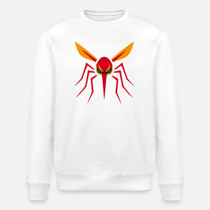 Mosquito, Mosquito, Insect, Evil - Stanley/Stella ROLLER Unisex Organic Sweatshirt - white