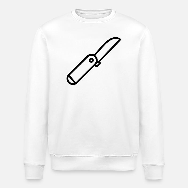 couteau suisse - Sweat bio ROLLER Stanley/Stella Unisexe - blanc