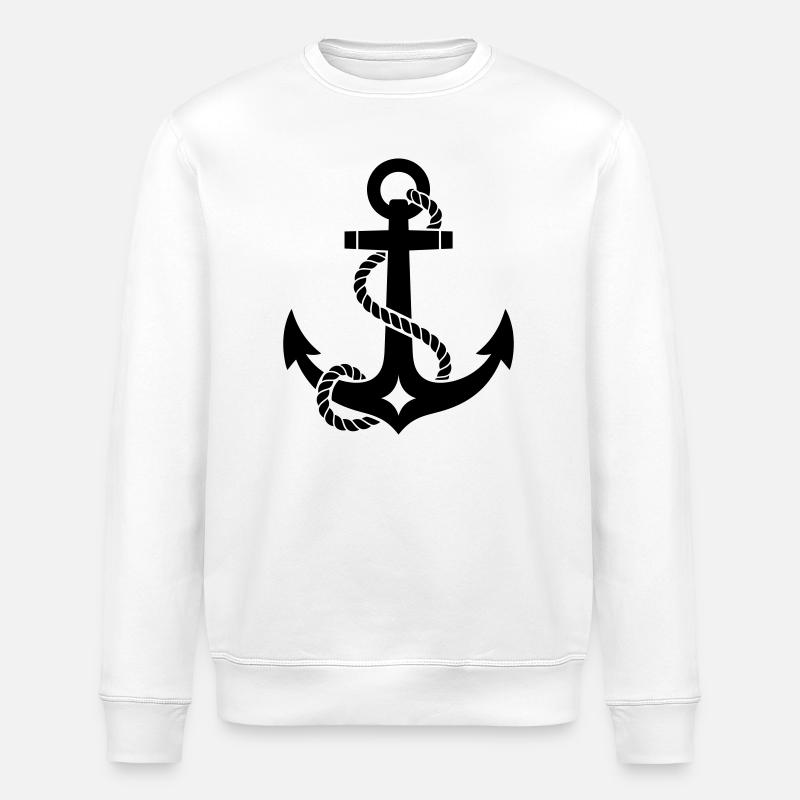 Anker - Stanley/Stella Unisex Bio-Sweatshirt ROLLER - Weiß